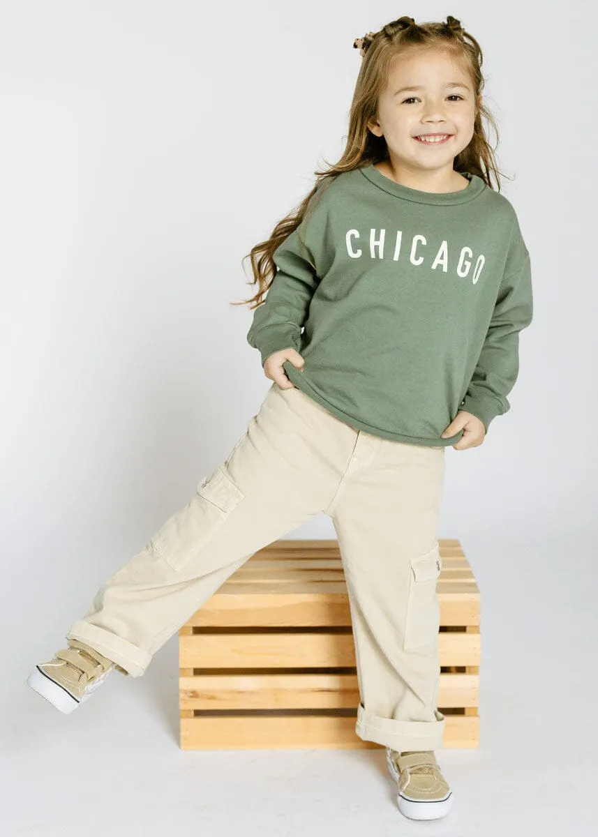 Chicago Crewneck - Pine