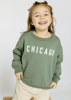 Chicago Crewneck - Pine