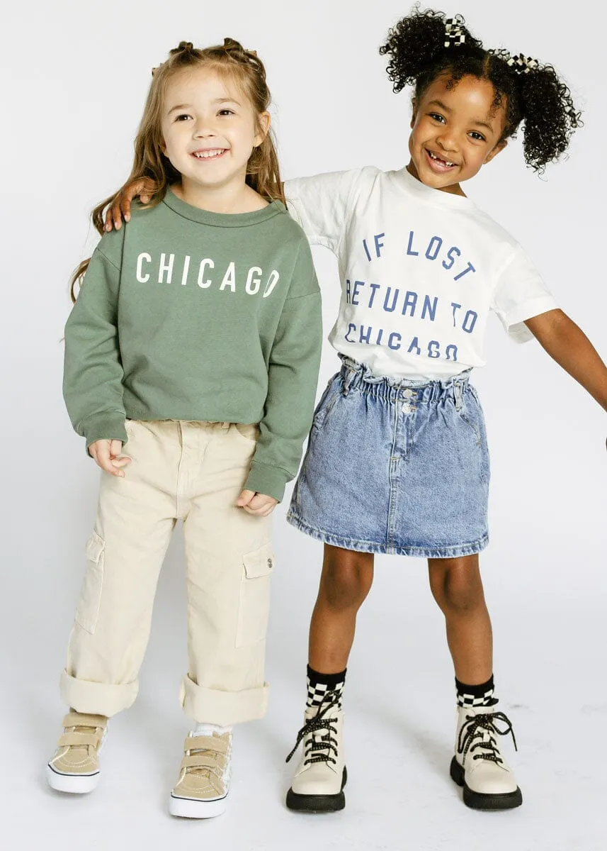 Chicago Crewneck - Pine