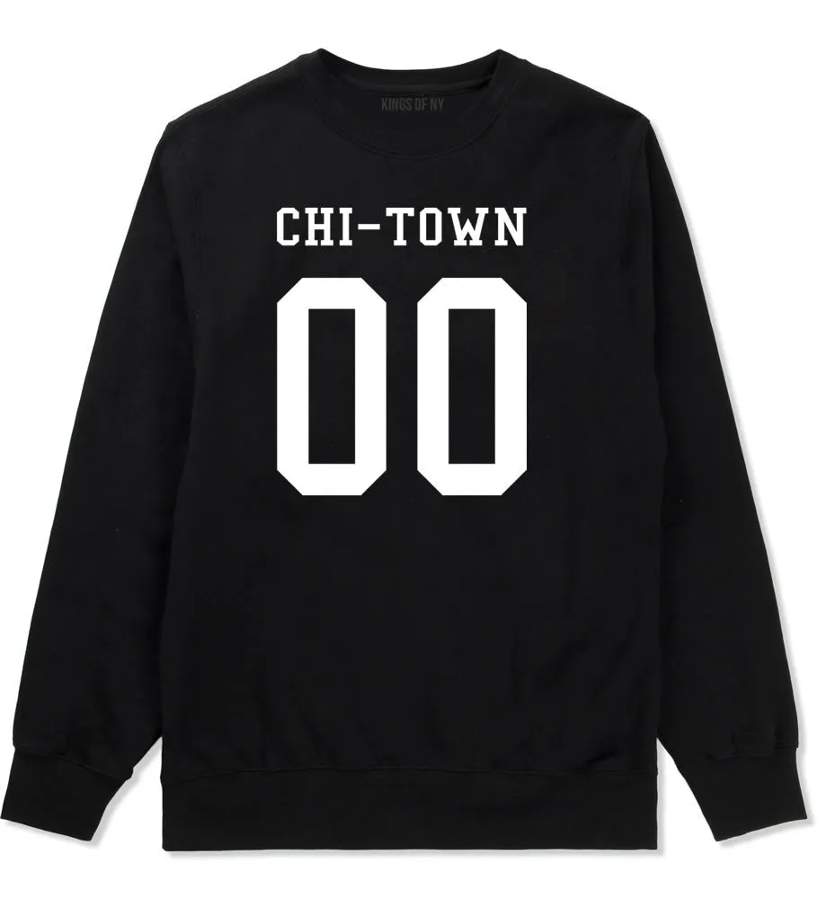 Chitown Team 00 Chicago Jersey Crewneck Sweatshirt