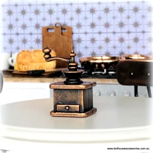 Coffee Grinder - Vintage Style - Miniature