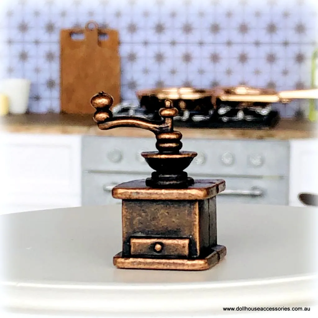 Coffee Grinder - Vintage Style - Miniature