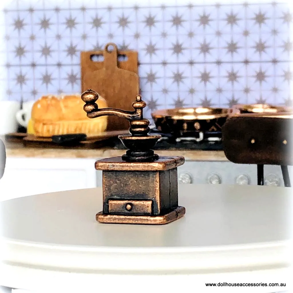 Coffee Grinder - Vintage Style - Miniature