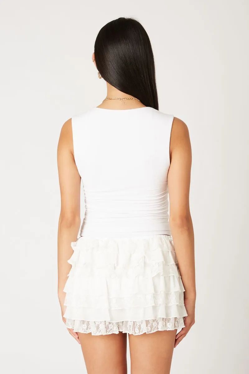 Coquette Knit Top