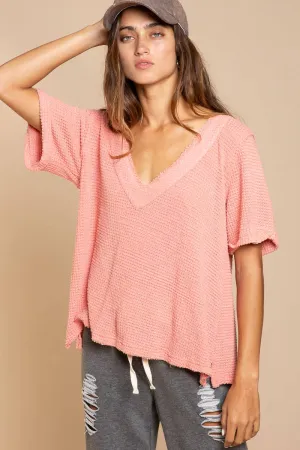 Coral Orange Top