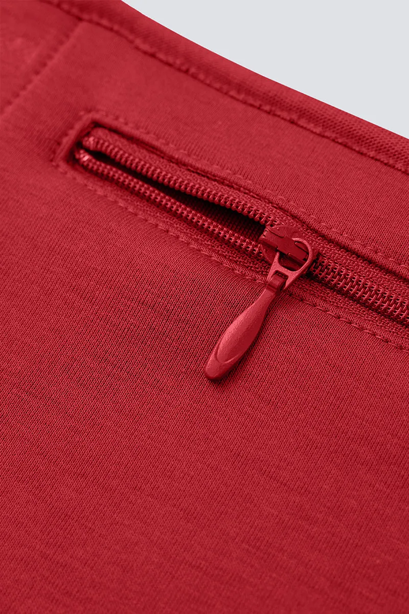 CottonSTRETCH Intechno Sweatshirt  | Burgundy RDE167