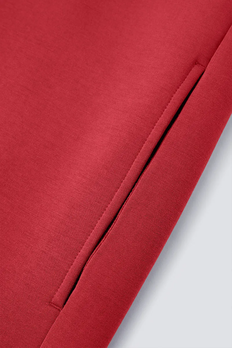 CottonSTRETCH Intechno Sweatshirt  | Burgundy RDE167