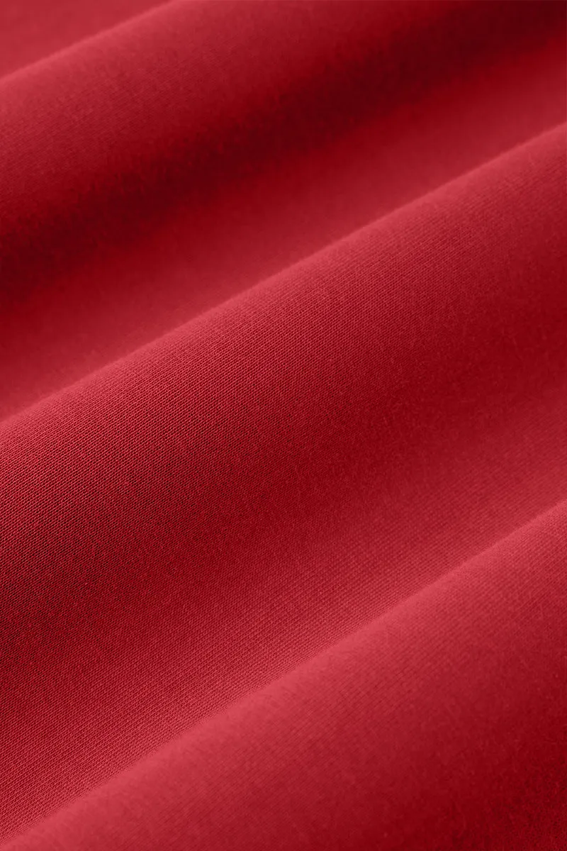 CottonSTRETCH Intechno Sweatshirt  | Burgundy RDE167
