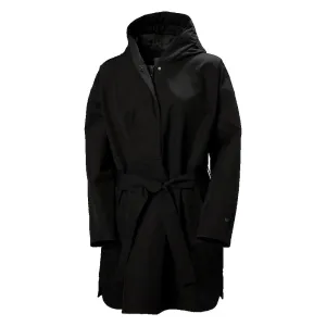 Coupe-vents W Lilja Belted Poncho - Noir - Femme