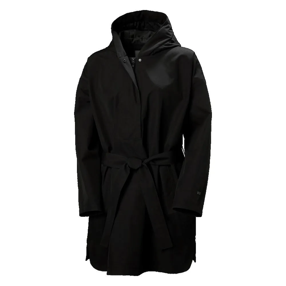Coupe-vents W Lilja Belted Poncho - Noir - Femme