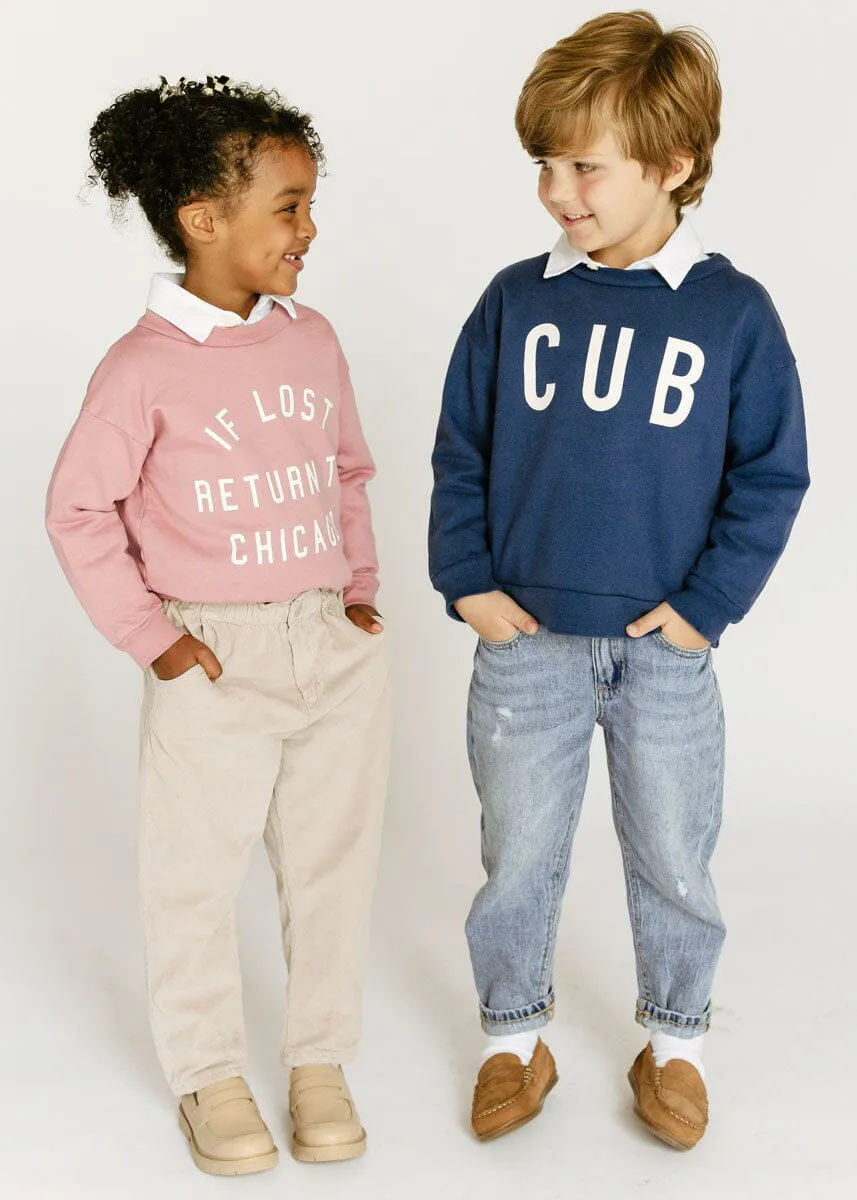Cub Crewneck - Blue