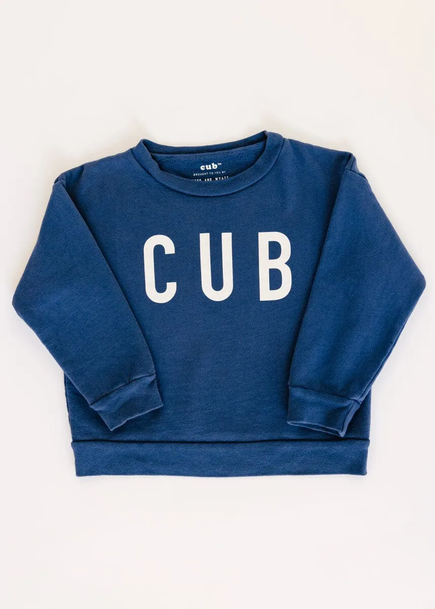 Cub Crewneck - Blue