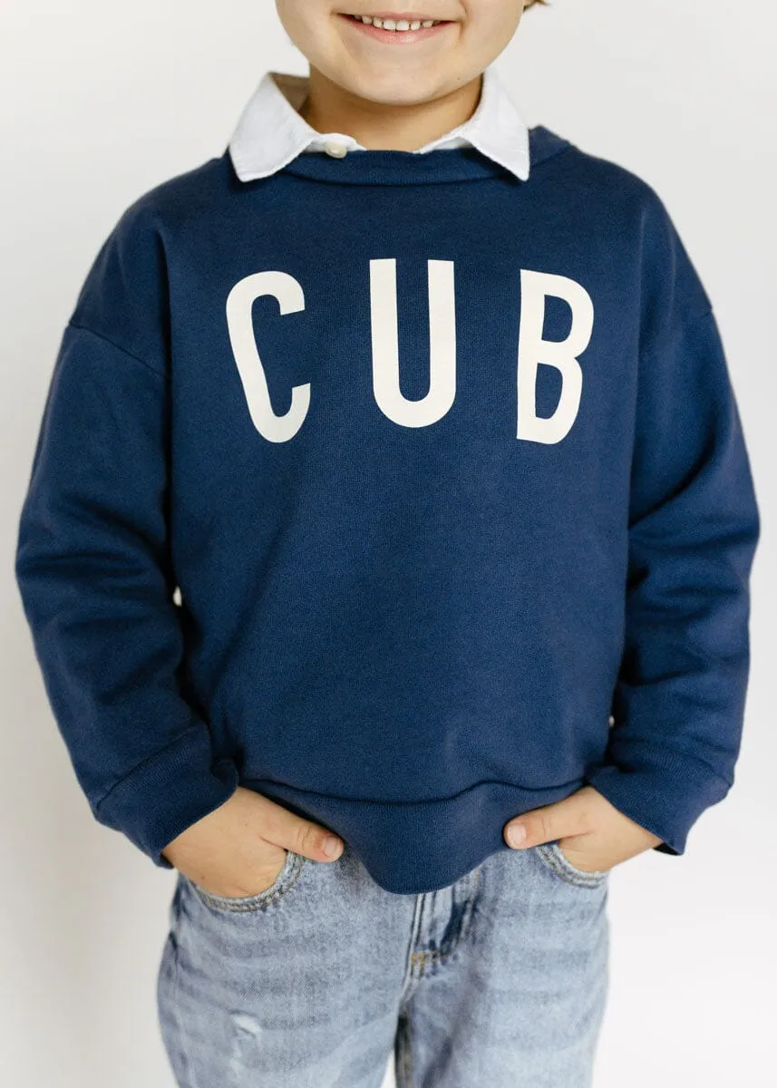 Cub Crewneck - Blue
