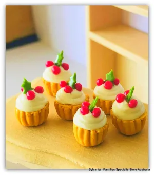 Cupcakes x 6 - Holly