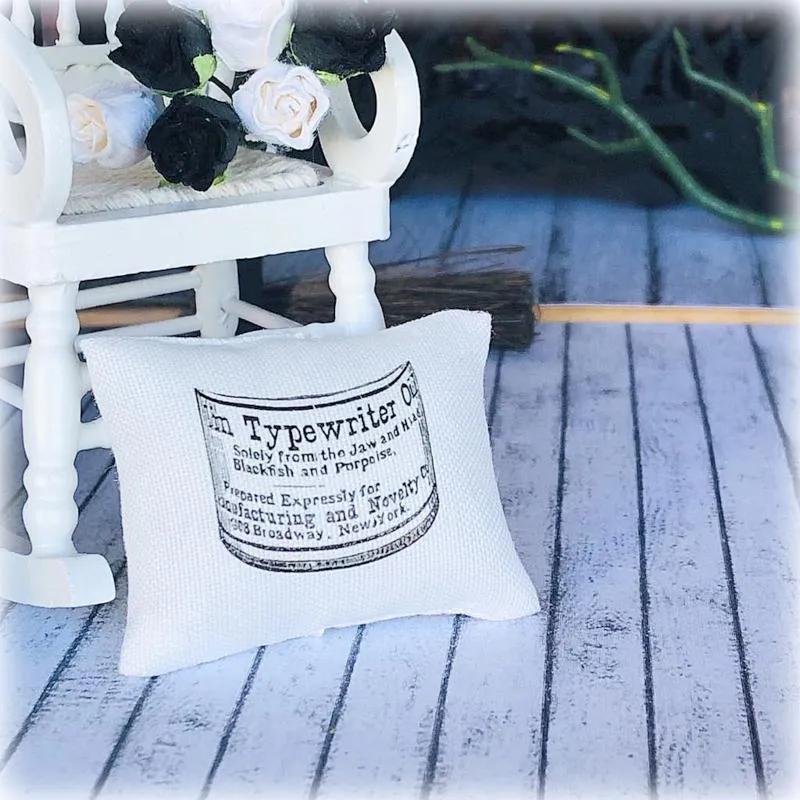 Cushion - Typewriter Oil - Miniature