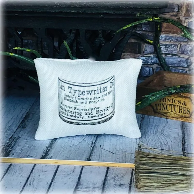 Cushion - Typewriter Oil - Miniature