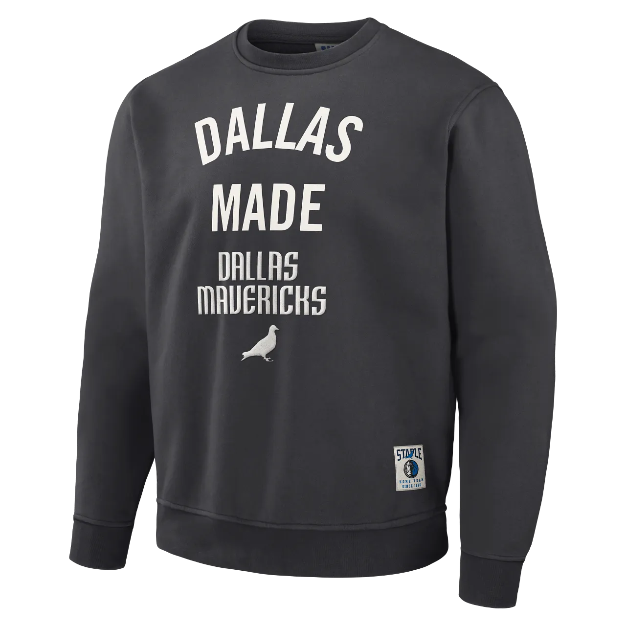 DALLAS MAVERICKS STAPLE WOMEN'S DALLAS MADE CREWNECK SWEATSHIRT