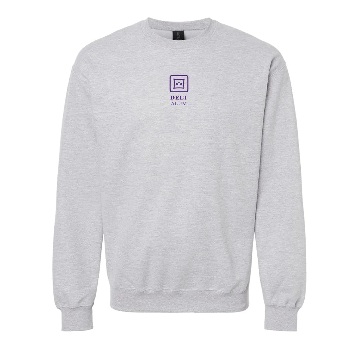 Delt Alumni Embroidered Symbol Crewneck