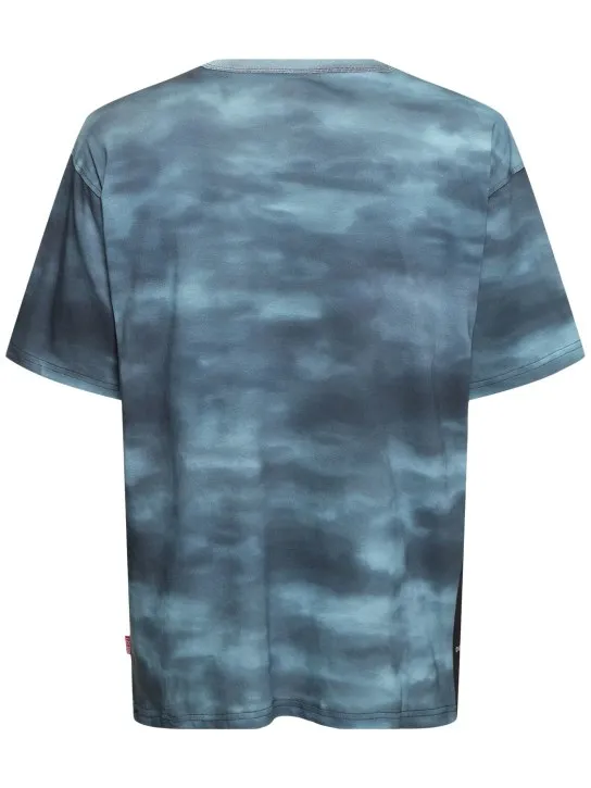 Diesel   Logo printed cotton jersey t-shirt 