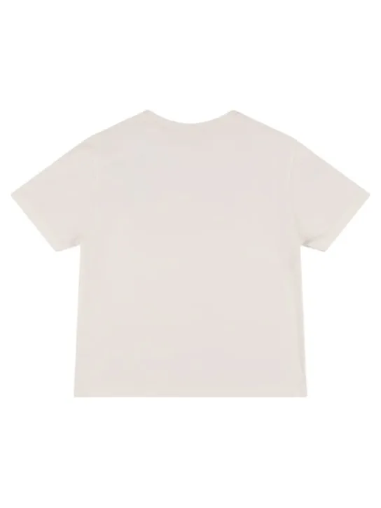 Dolce&amp;Gabbana   Logo cotton blend jersey t-shirt 