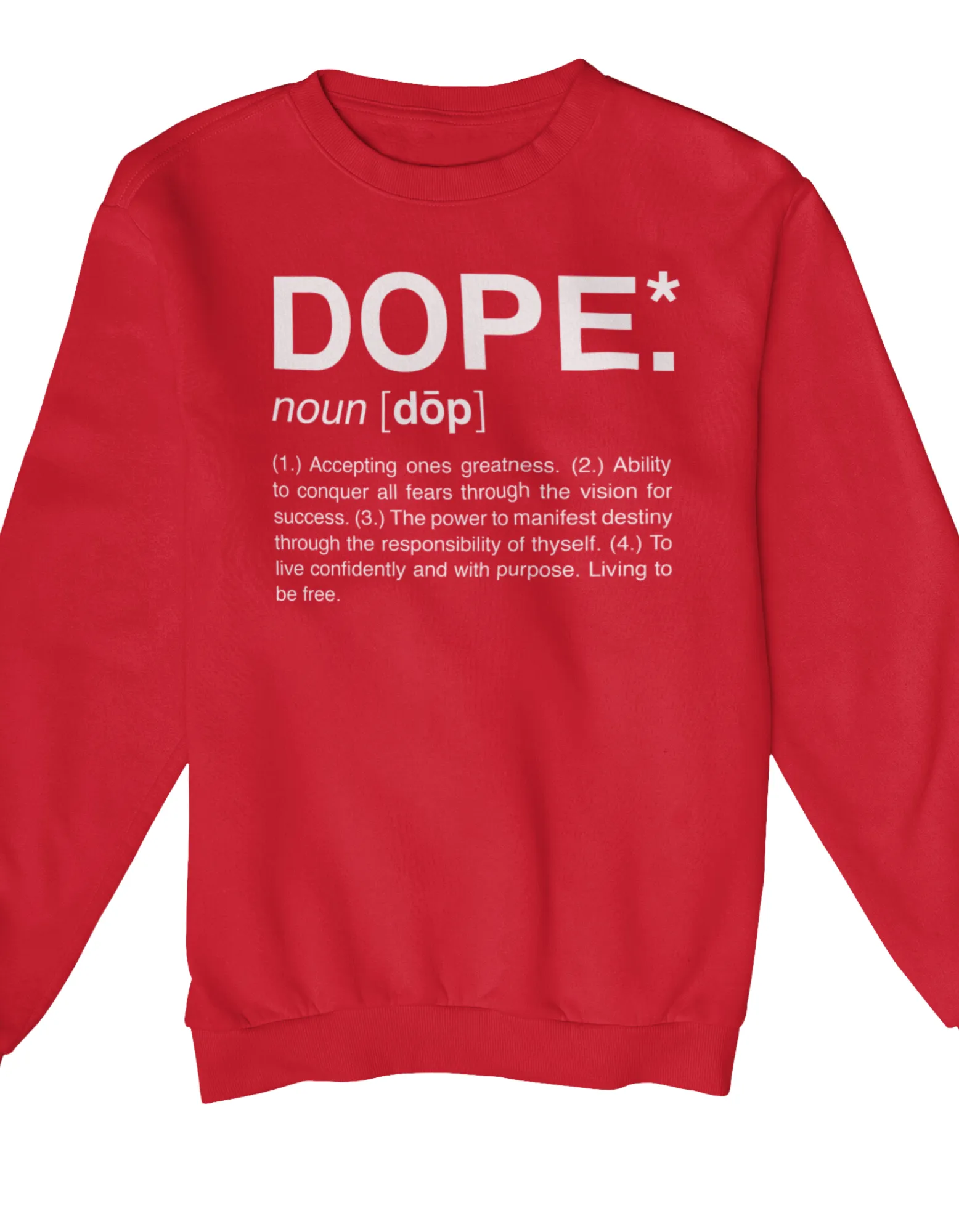 Dope Crewneck (Candy Cane)