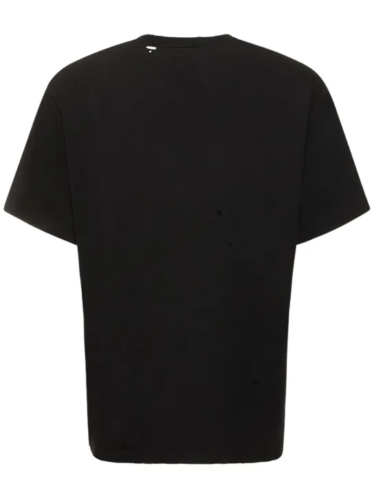 Doublet   DB logo cotton t-shirt 