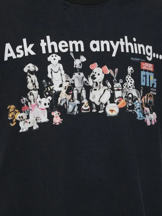 Doublet   Pet Robot cotton t-shirt 