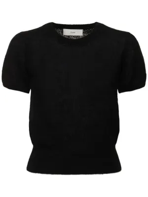Dunst   Short sleeved knit top 