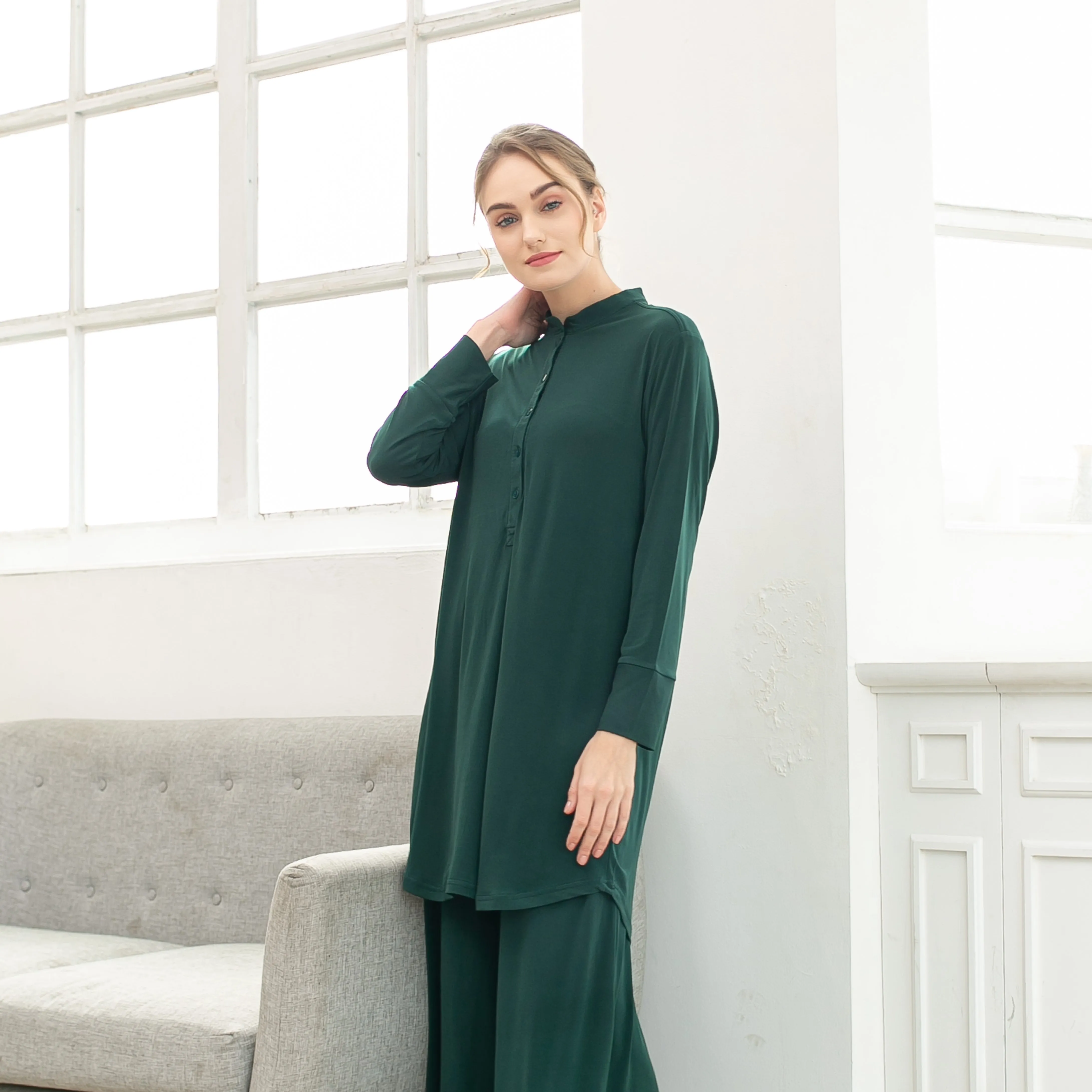 Ellis Tunic - Dark Green