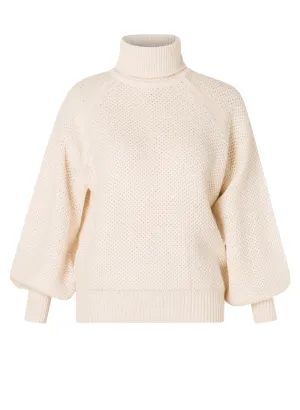 Ewa Sandy White knitted jumper
