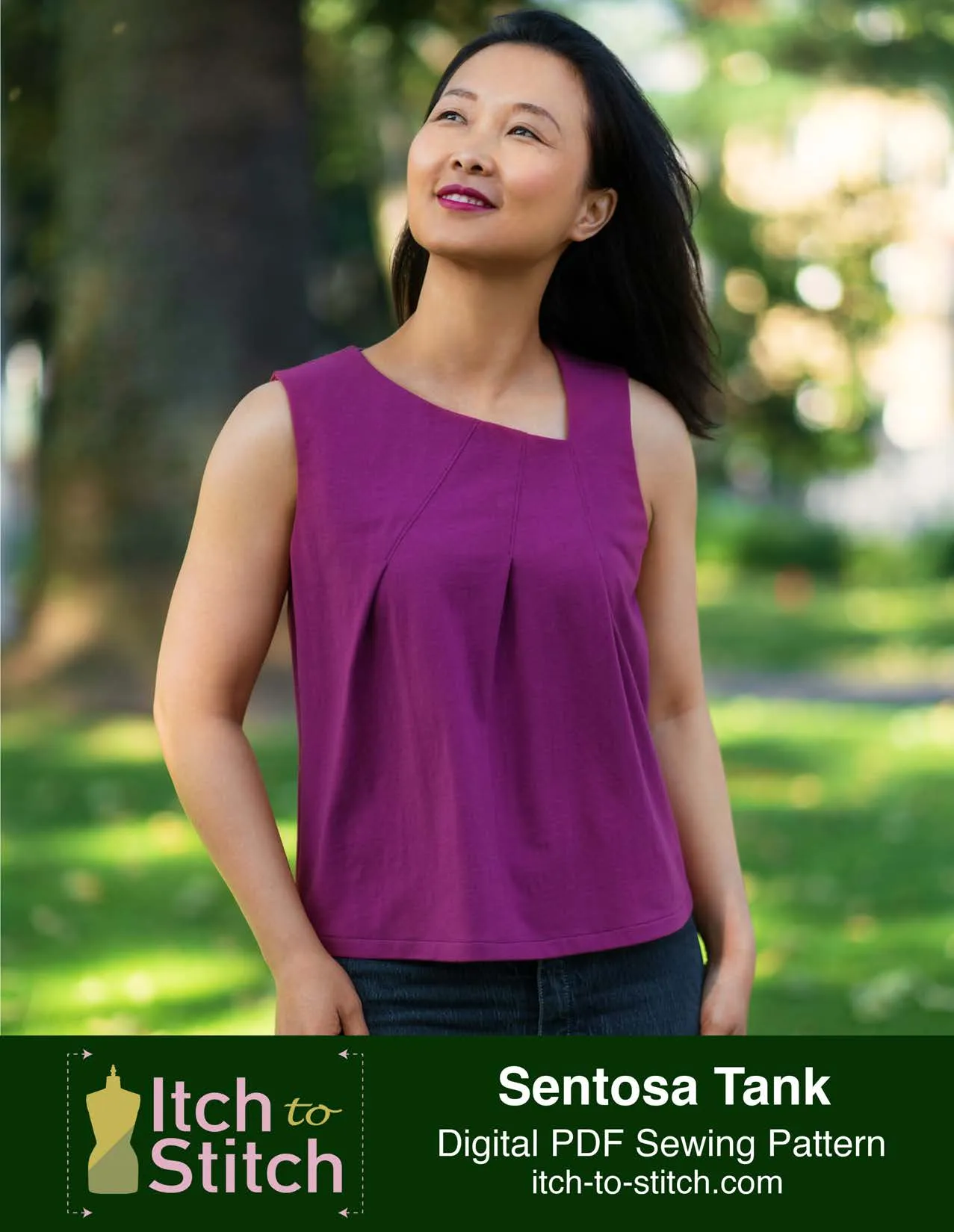Fabric Pack: Sentosa Tank by Itch To Stitch