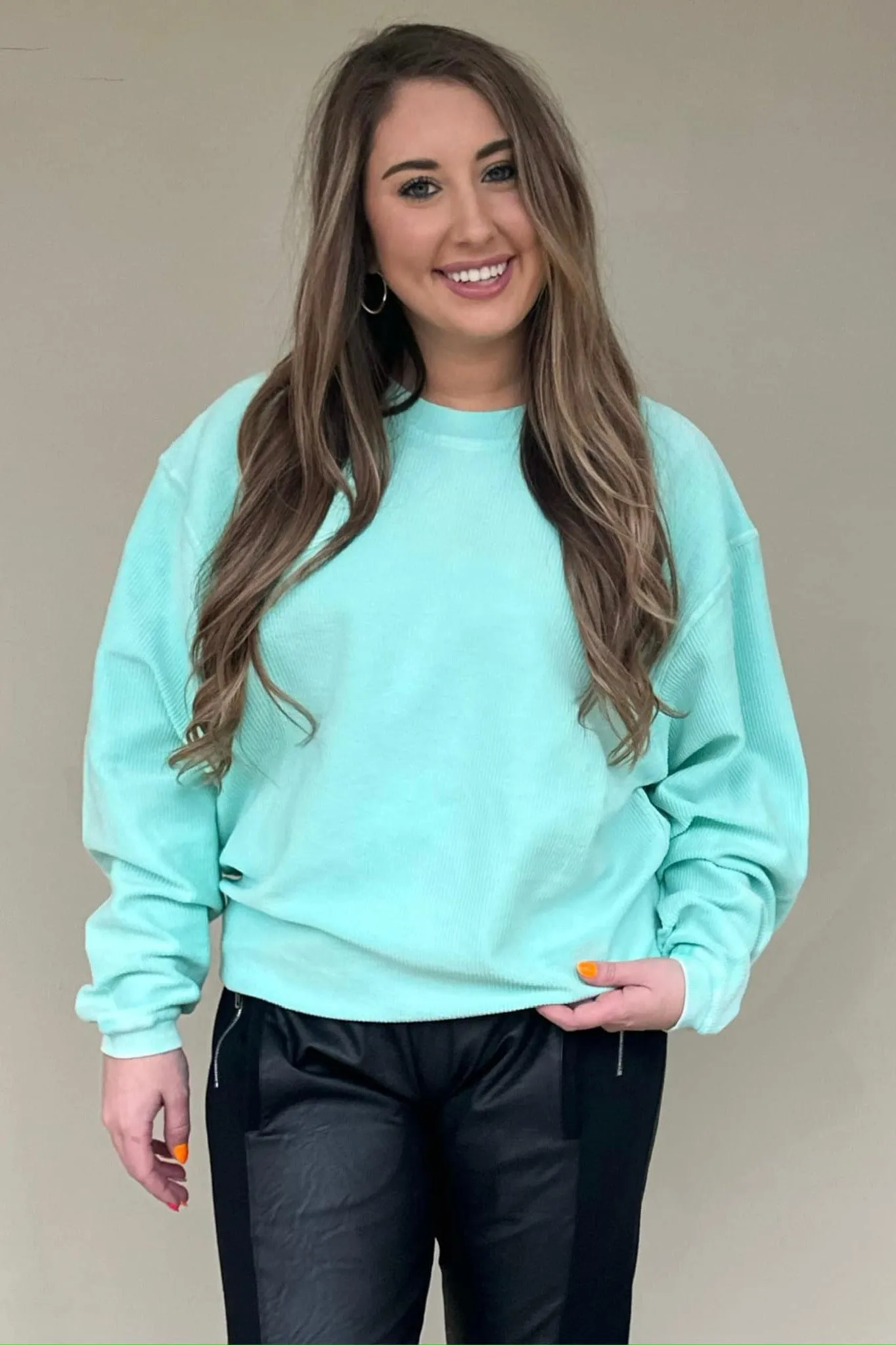 Ferris Luxe Corded Crew