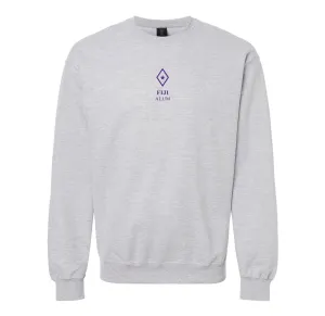 FIJI Alumni Embroidered Symbol Crewneck