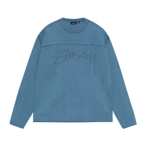 Football Crew Pigment Dyed Cotton