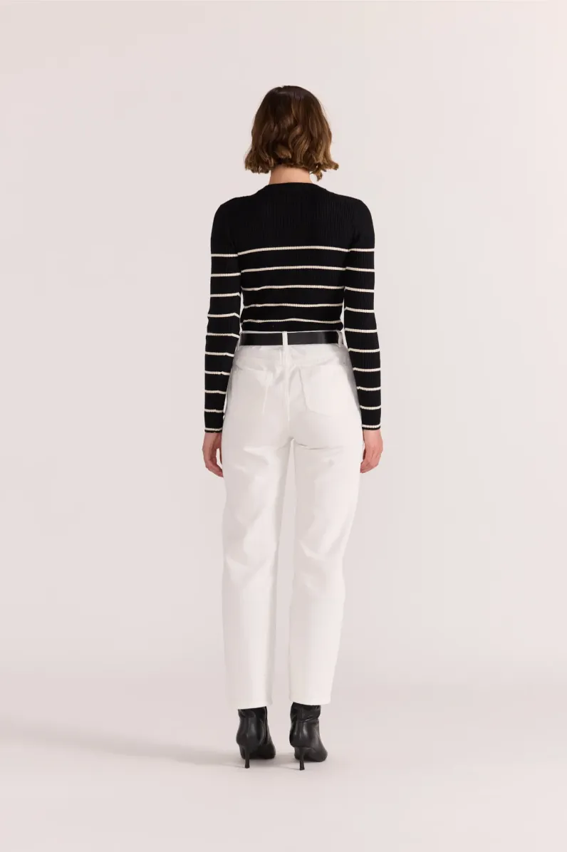 Freya Stripe Knit Top