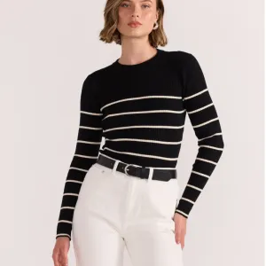 Freya Stripe Knit Top