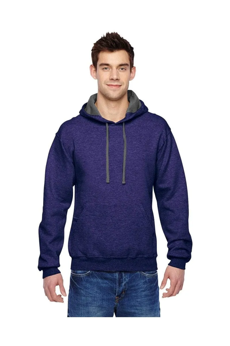 Fruit of the Loom SF76R: Adult 7.2 oz. SofSpun(r) Hooded Sweatshirt, Basic Colors
