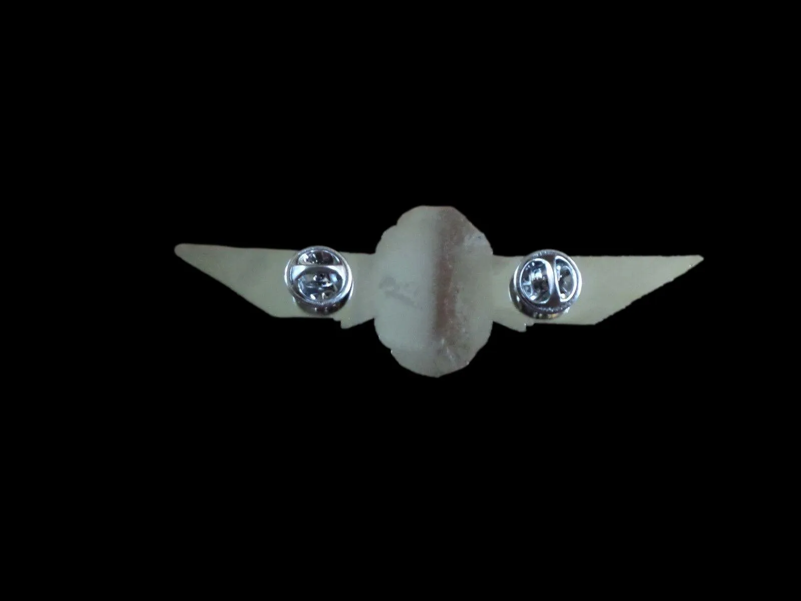 GERMAN MILITARY MASTER JUMP WINGS BADGE 3 3/4" DOUBLE POST METAL PIN