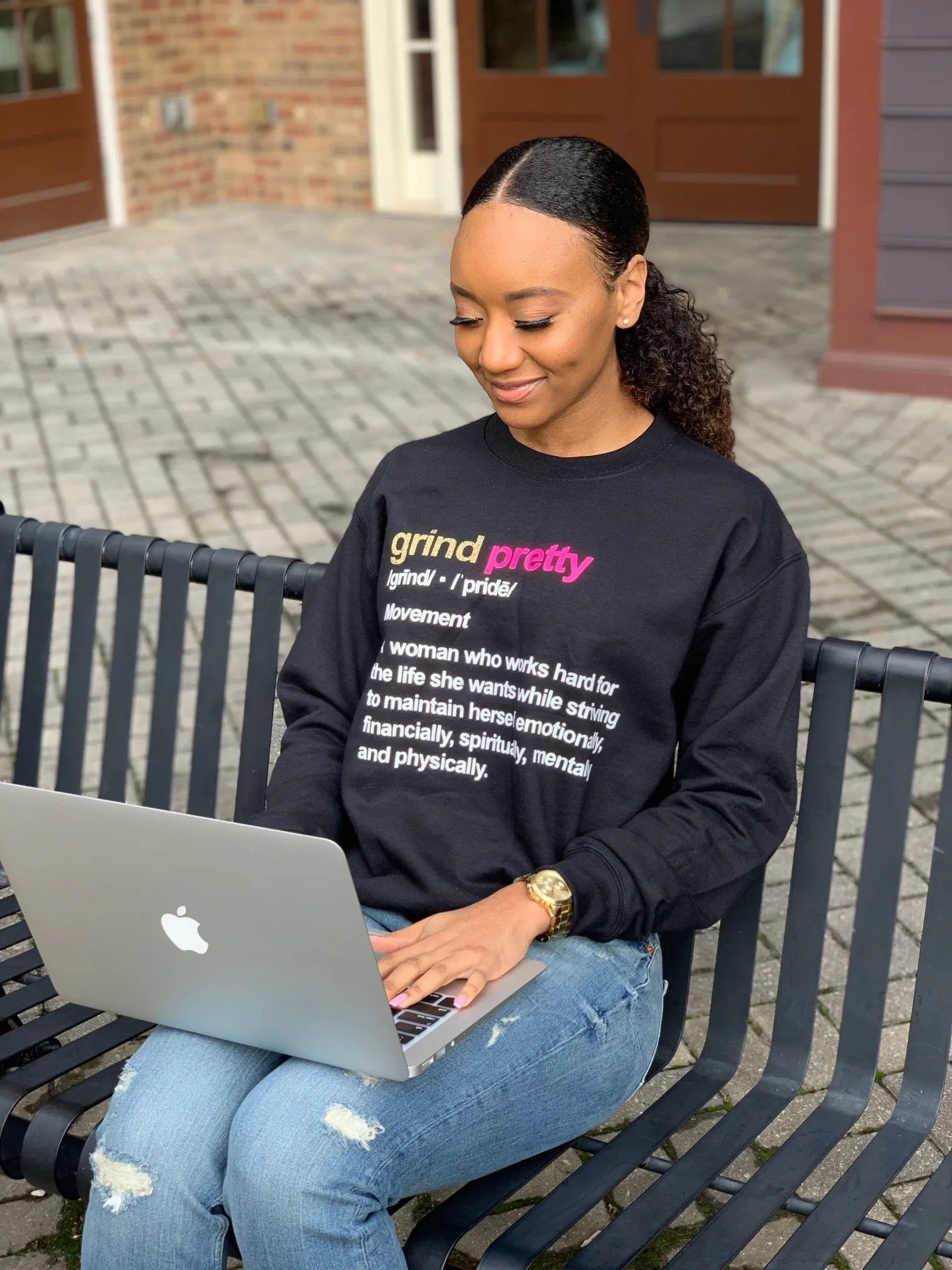 Grind Pretty Definition Sweatshirt