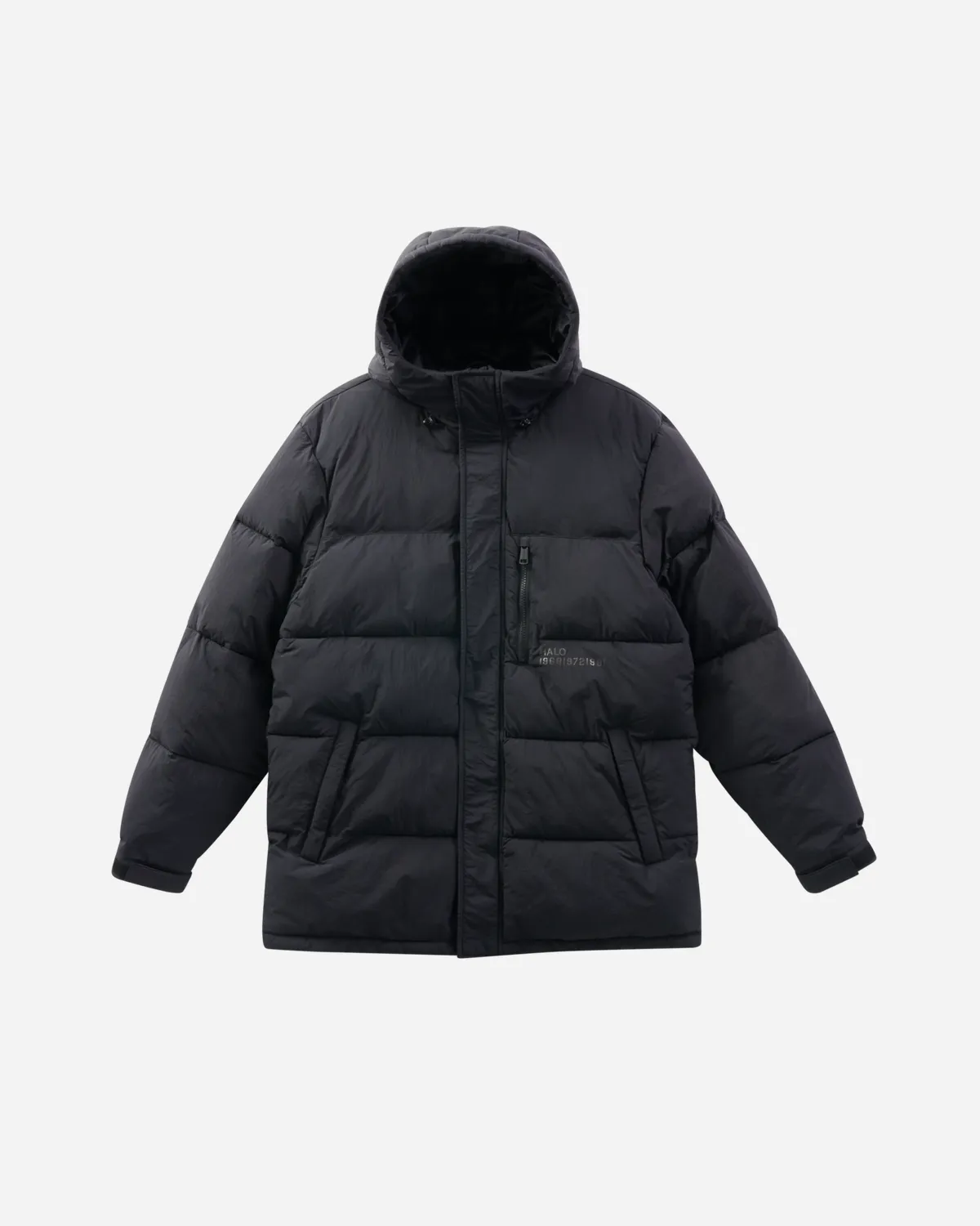 Halo Mountain Down Jacket - Black
