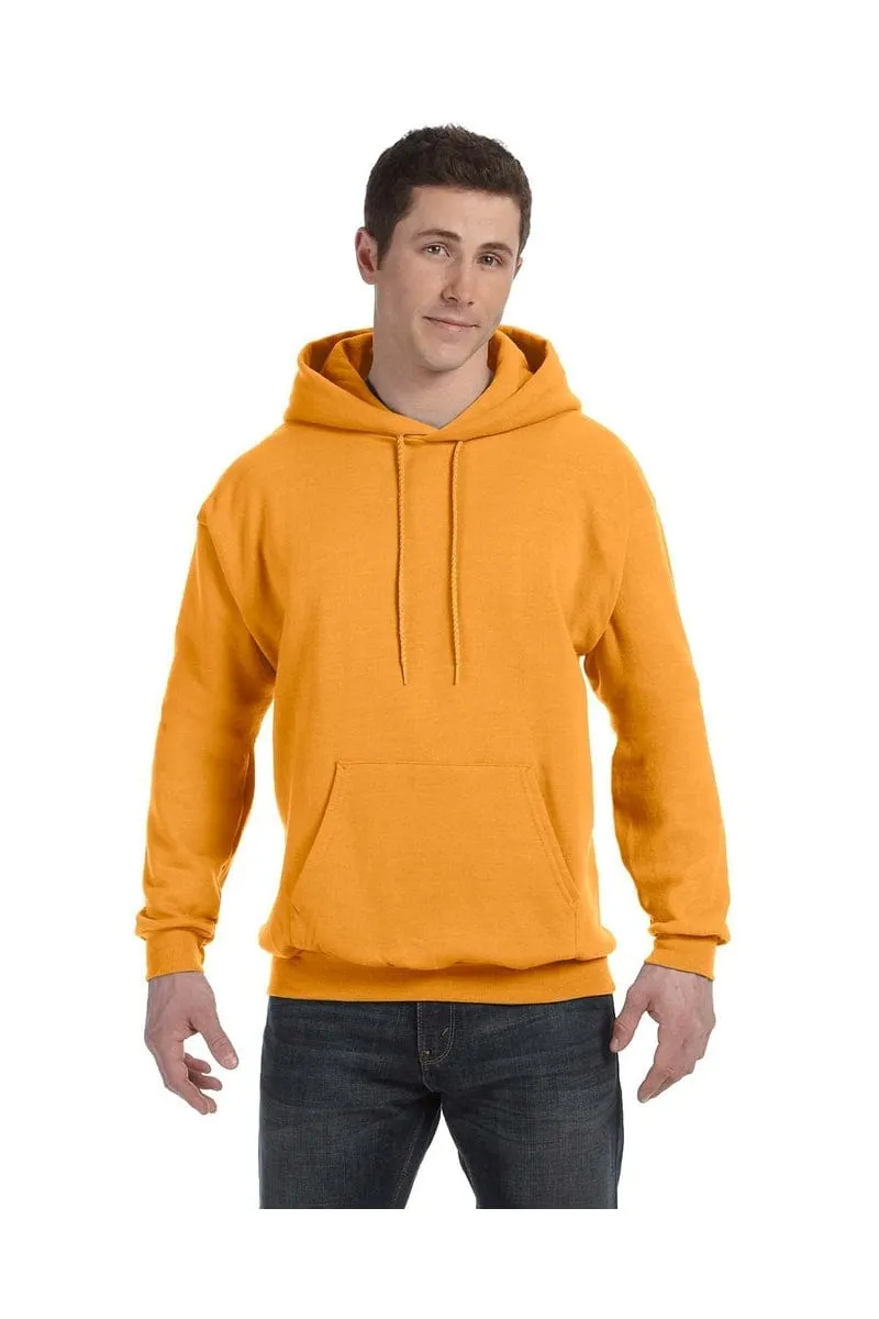 Hanes P170: Adult 7.8 oz. EcoSmart(r) 50/50 Pullover Hood, Basic Colors
