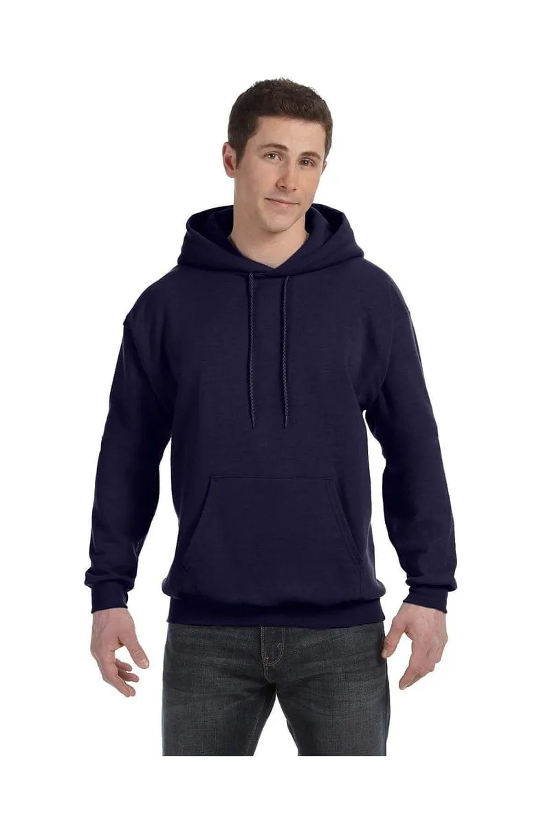Hanes P170: Adult 7.8 oz. EcoSmart(r) 50/50 Pullover Hood, Basic Colors