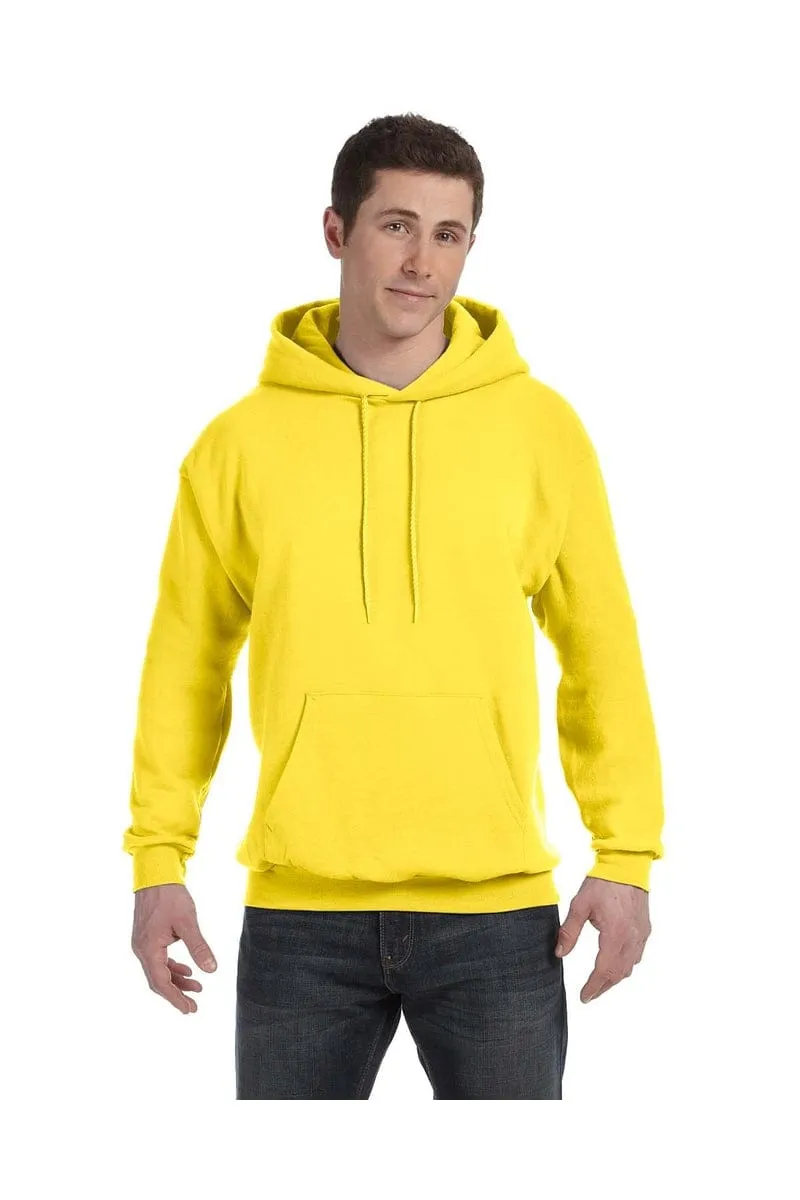 Hanes P170: Adult 7.8 oz. EcoSmart(r) 50/50 Pullover Hood, Basic Colors