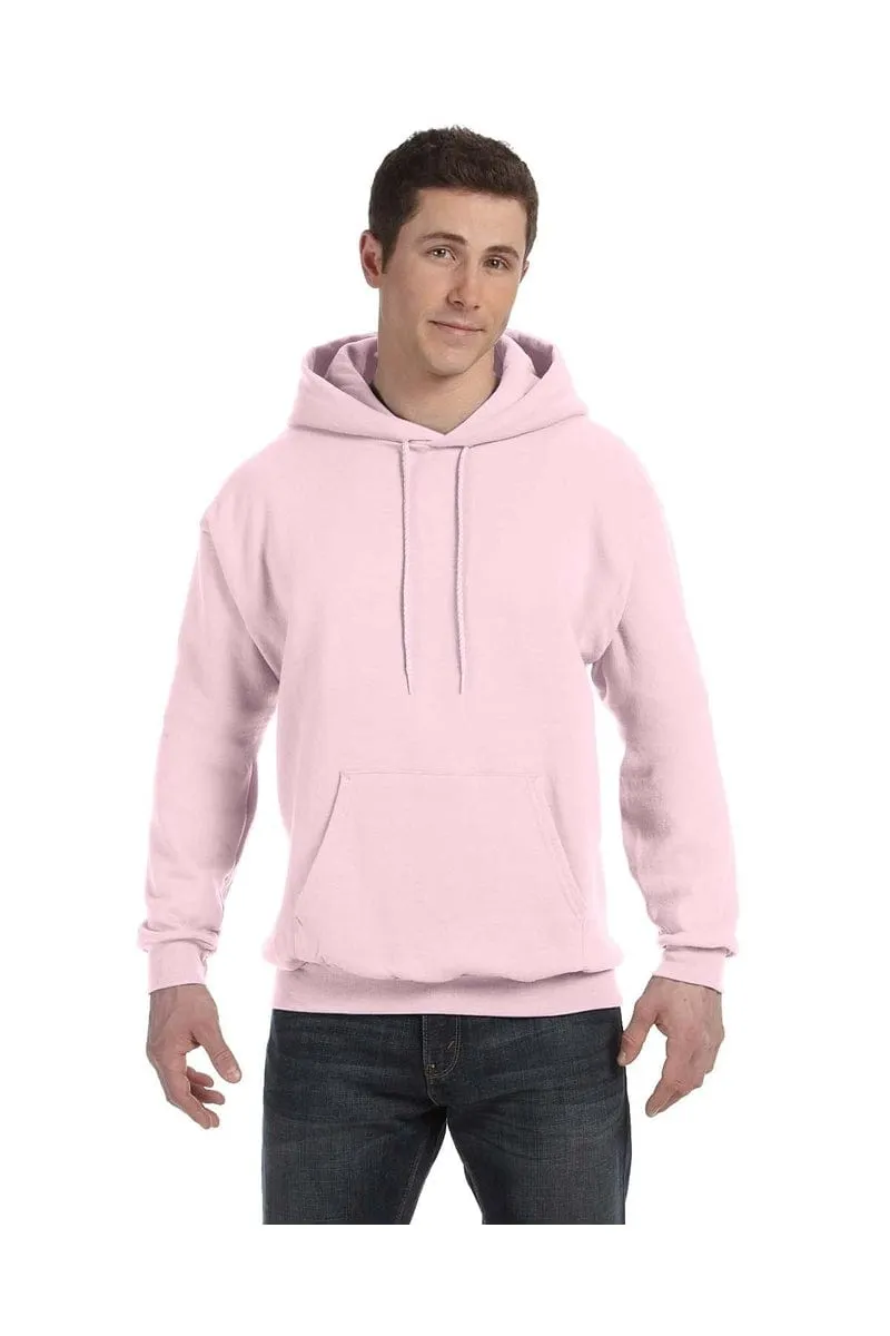 Hanes P170: Adult 7.8 oz. EcoSmart(r) 50/50 Pullover Hood, Basic Colors