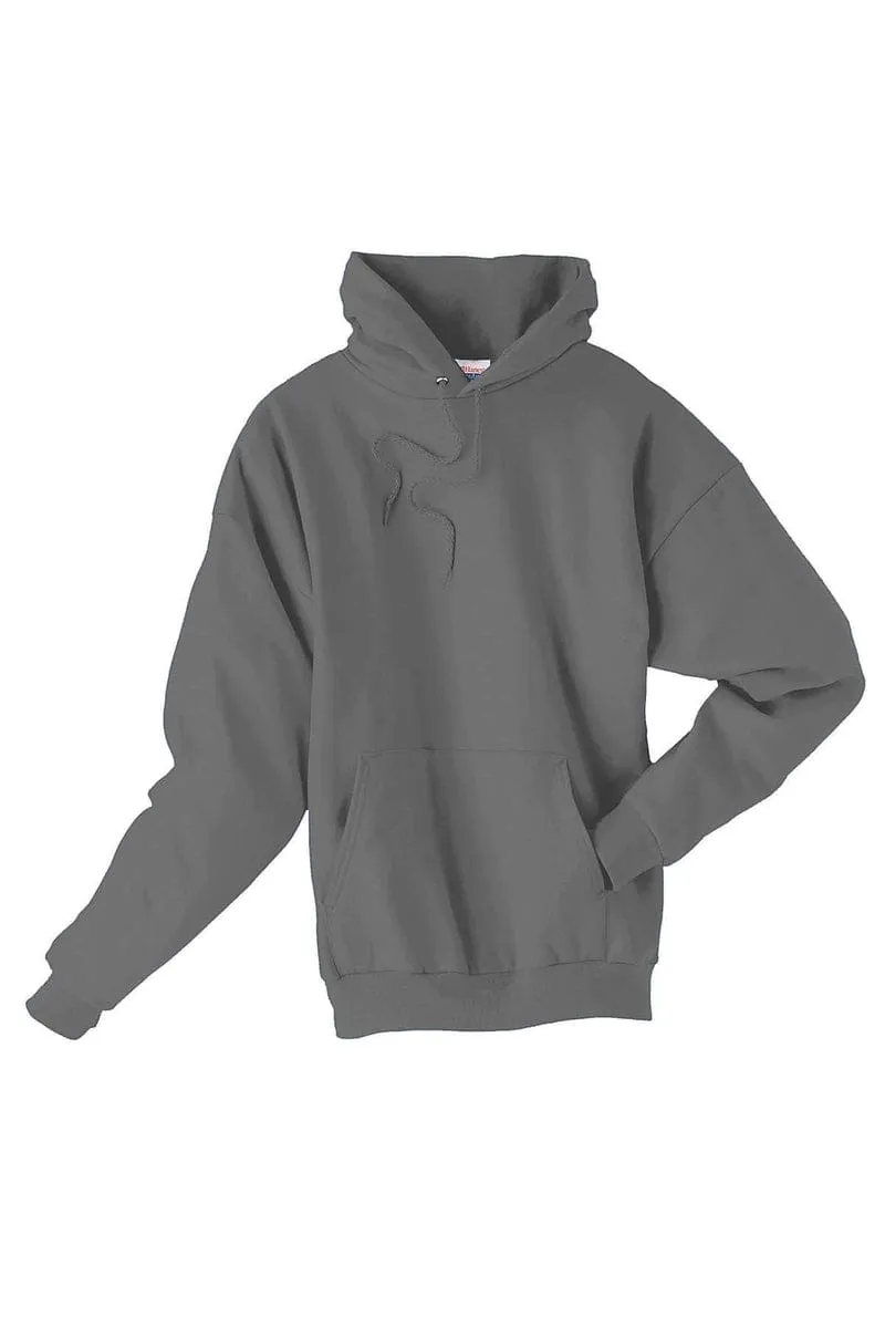 Hanes P170: Adult 7.8 oz. EcoSmart(r) 50/50 Pullover Hood, Basic Colors