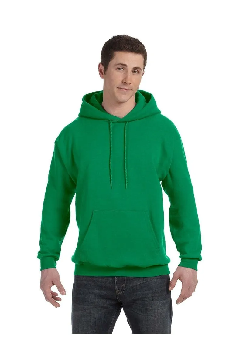 Hanes P170: Adult 7.8 oz. EcoSmart(r) 50/50 Pullover Hood, Basic Colors