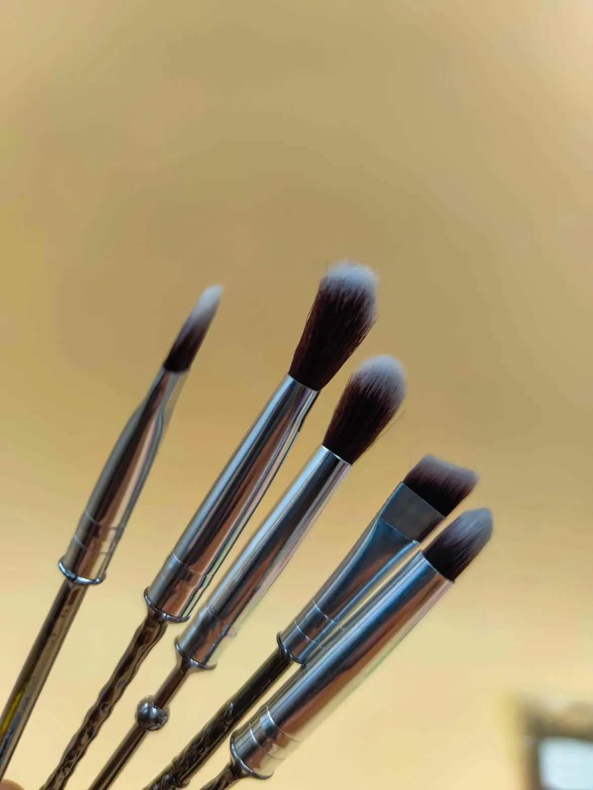 Harry Potter Metal Rod Makeup Brushes Metal Wands Hermione Dumbledore Collection Wands