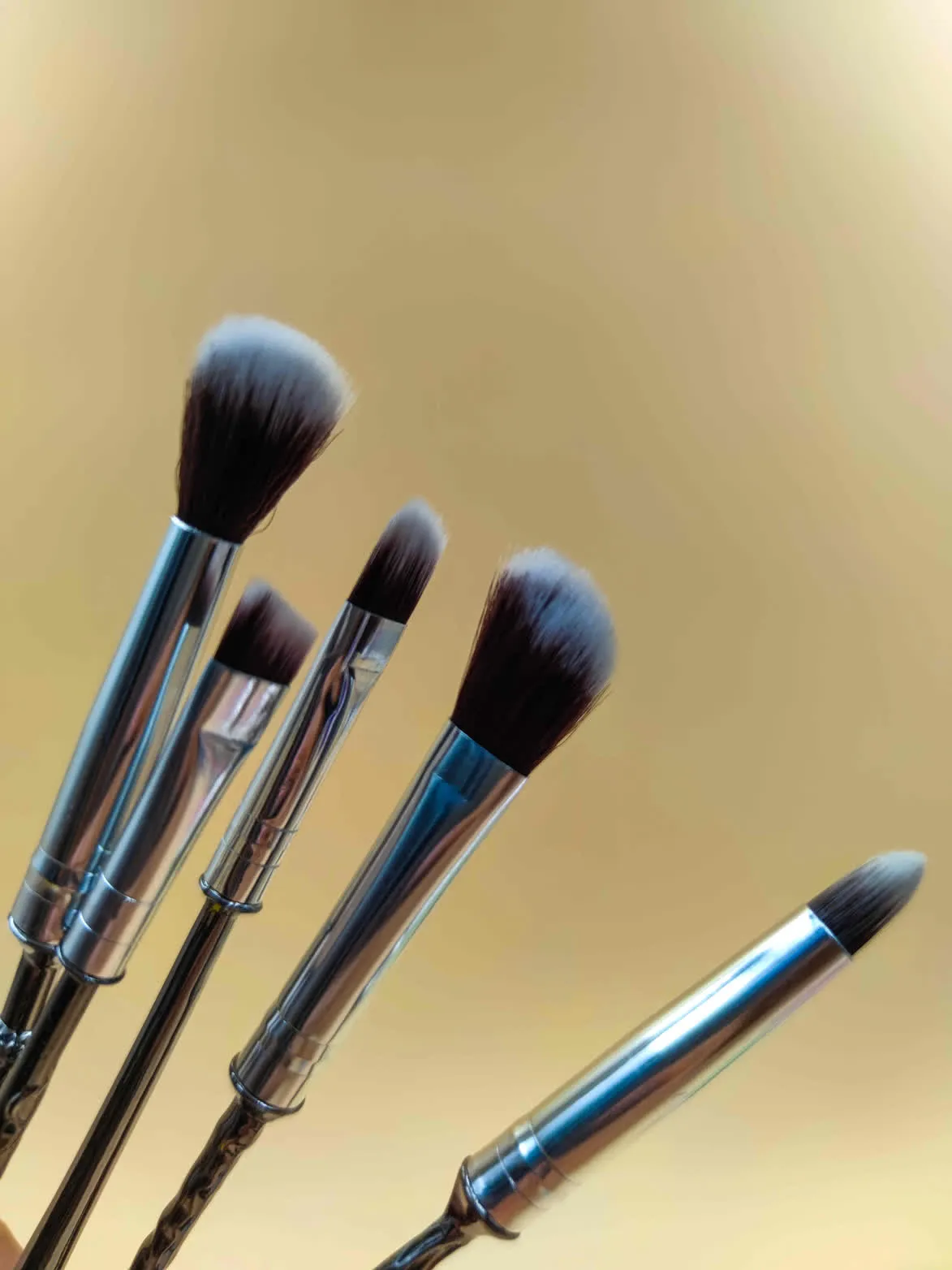 Harry Potter Metal Rod Makeup Brushes Metal Wands Hermione Dumbledore Collection Wands