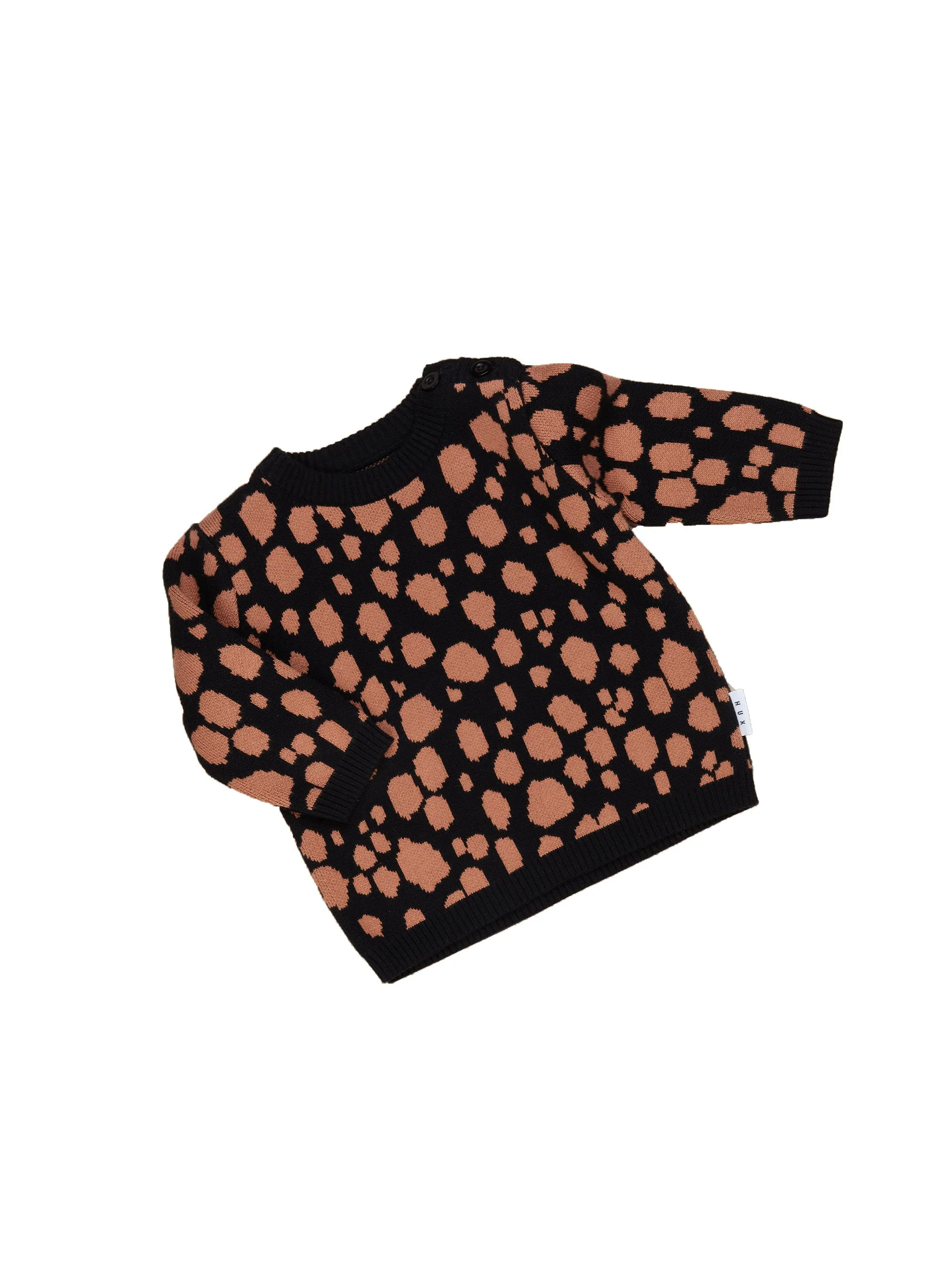 Huxbaby Ocelot Knit Jumper