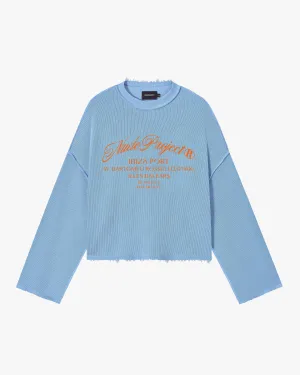 IBIZA CREWNECK BLUE